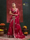 Soraya By Sethnic Satin Chiffon Designer Saree 
